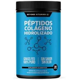 Péptidos Colágeno Hidrolizado Tipo I  III Beyond Vitamins (300 gram)                                                                                  