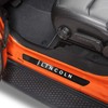 iPick Image Black Real Carbon Fiber 4 Pcs Universal Door