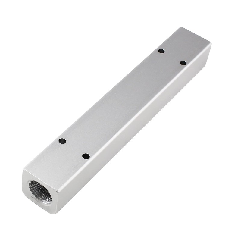 LDEXIN 6-Way Pneumatic Manifold Distribution Block, Compressed Air Coupler Fast