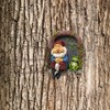 Mini Garden Resin Crafts Decoration Gnome Window Sleeping Garden Sculpture
