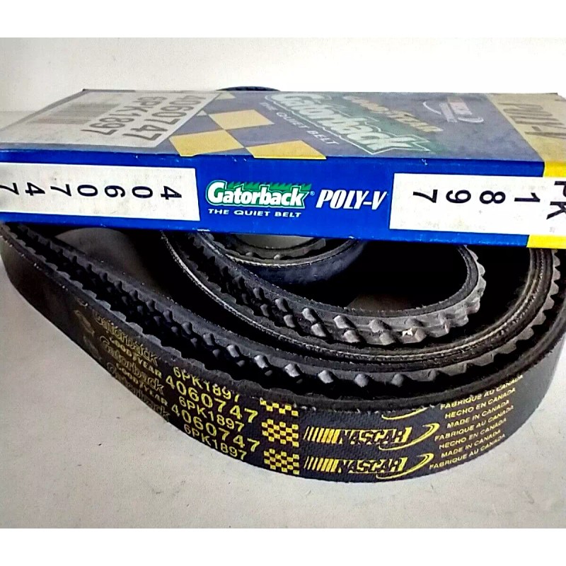 Continental Elite Serpentine Poly-V The Quiet Belt GOODYEAR GATORBACK 4060747