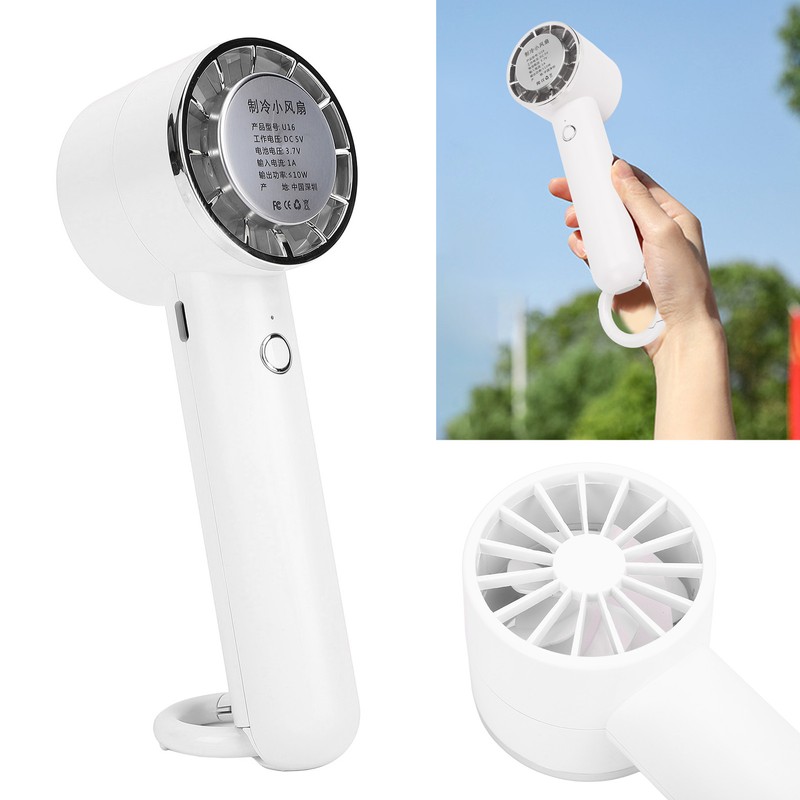 Handheld Cooling Fan USB Charging Portable Semiconductor Cold Compress Mini