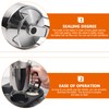 Stainless Steel Dough Dispenser, 800 ml Pancake Dough Dispenser, Hand-Held