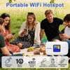 Portable WiFi Router for Travel with SIM Card Slot, 4G