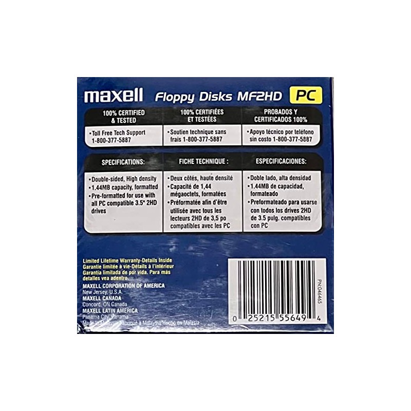 Maxell 1.44MB Floppy Disk