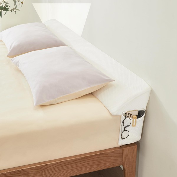 Voctriam Bed Wedge Gap Filler King (76"x 8"x 6") Wedge