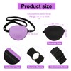 SATINIOR 10 Pieces Eye Patches Medical Adjustable Amblyopia Lazy Single