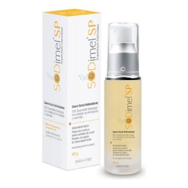 Suero Facial Antioxidante y Antiedad 30g Sodimel Superoxido DIsmutasa Reduce Signos de la Edad y Protege tu Piel del Sol, contaminación y estrés,...  