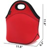 FlowFly Neoprene Lunch Tote Insulated Thermal Reusable Lunch Bag Box