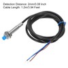 sourcing map M8 Approach Sensor Inductive Proximity Sensor Switch NO