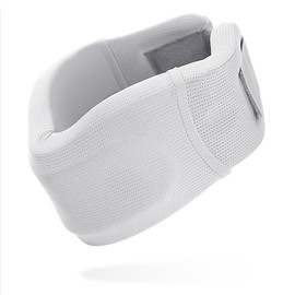 DUINIU 1 Piece of Ice Silk Neck Brace, 1 Piece of Replacement Sheath, Neck Corrector, Adjustable Neck Support, Anti-Snoring Neck Brace, Neck Massager, Office Anti-Head Support (Grey)