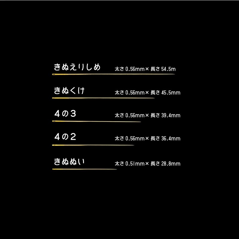 KIYOHARA sankokko- 絹針 Silky Eli Hawfinch Pack of 10 sun70 – 16 