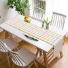 Nepnuser Nepnuser Linen Spring Easter Buffalo Check Plaid Table Runner