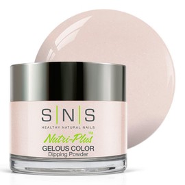 SNS Nail Dip Powder, Gelous Color Dipping Powder - Class Reunion (White, Natural/Nudes, Cream) - Long-Lasting Dip Nail Color Lasts 14 Days - Low-Odor & No UV Lamp Required - 1.5oz