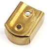 Design61 Set of 10 wardrobe rail bearings, clothes rail holder,