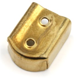 Design61 Set of 10 wardrobe rail bearings, clothes rail holder, clothes rail holder, 18 mm