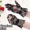 Bencailor 3 Pieces Girls Lace Gloves Tea Party Little Girls
