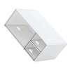 Large Desk Organizer Drawers Multipurpose Clear Stationery Cosmetic Storage Bins