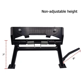 Dasen Heavey Duty Steel Center Stand Compatible with Harley Touring Road King Electra Road Street Glide FLH FLHX FLHR FLTR Models 1980-2008