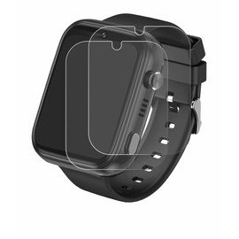 ScreenLeaf (Pack of 2) Protective Film for Okyuk 4G Kids Smartwatch [Sustainable Screen Protector, Film, Transparent, Scratch-Resistant]