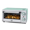 GreenLife Countertop Toaster Oven Air Fryer Stainless Steel, Healthy Ceramic