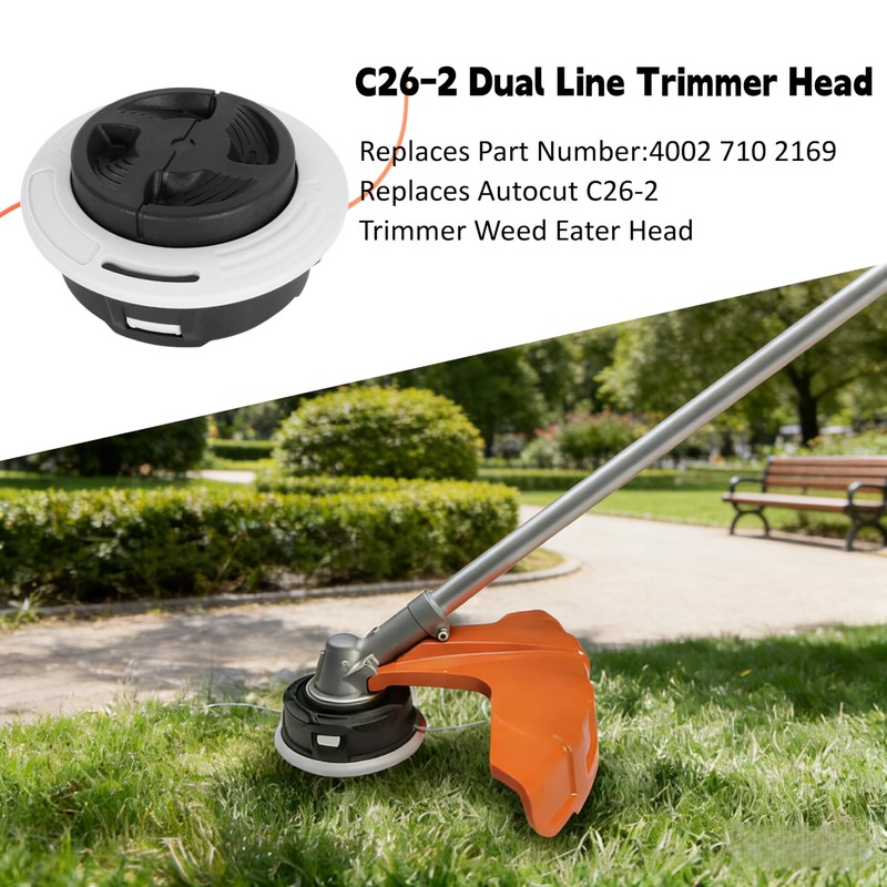 HSKLAADC C26-2 Trimmer Replacement Head 4002 710 2169 for Stihl
