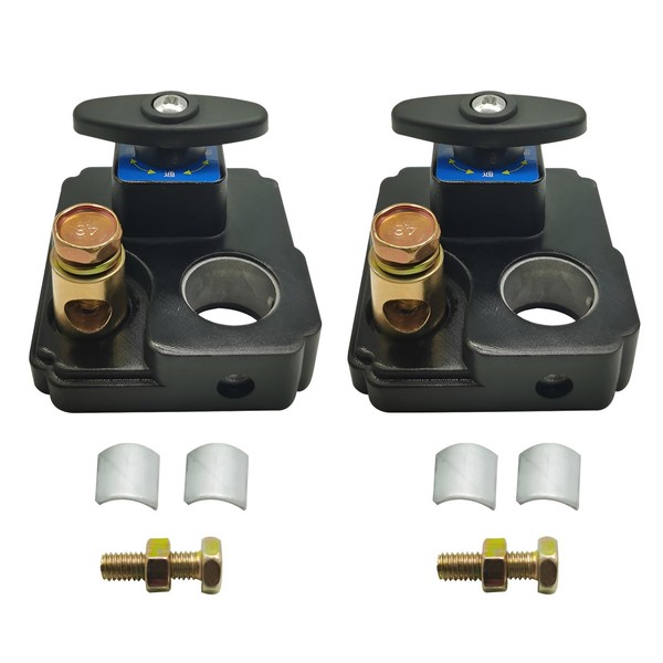 Xanadued 2 Pack Smart Car Battery Disconnect Switch, Heavy Duty