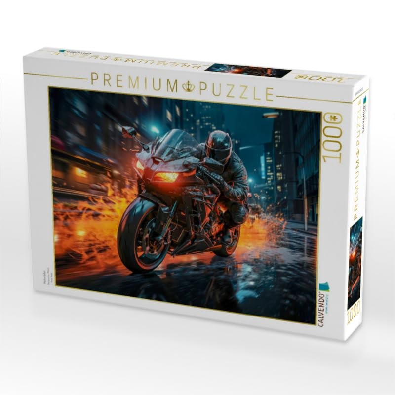 CALVENDO Puzzle Motorcycles | 1000 Pieces Size 25" x 19"
