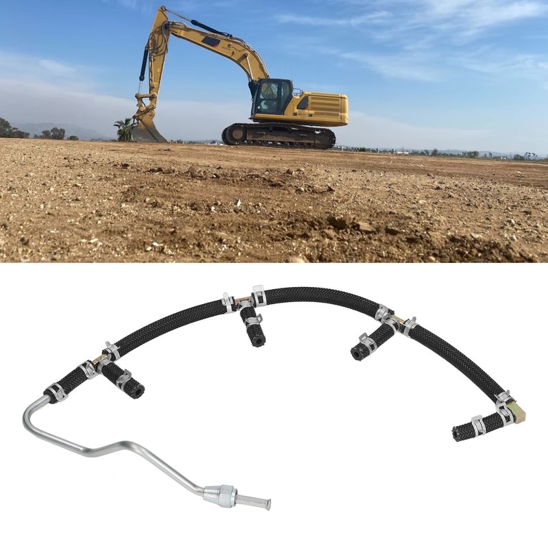 Injector Fuel Return Pipe Good Sealing S4K Engine Fuel Return