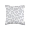 White Gray Print Leopard Cheetah Animal Print White Gray Leopard