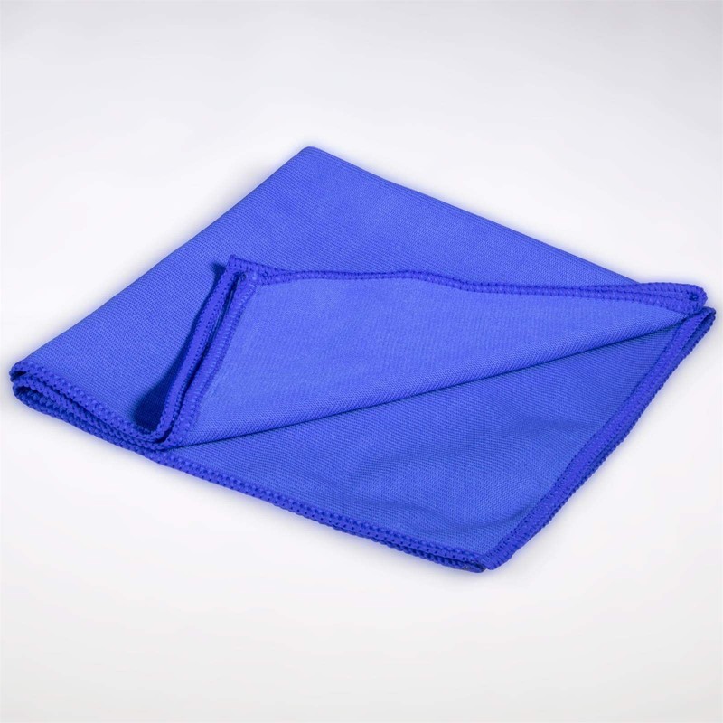 cosey - Three-piece microfibre plaster and cleaning set in blue