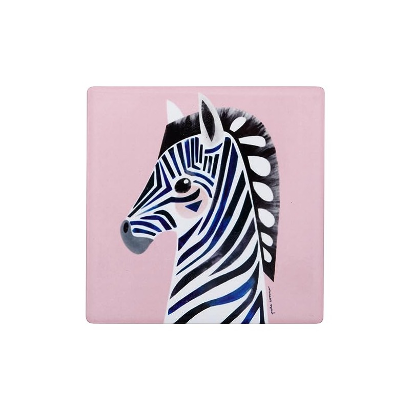 Maxwell & Williams Coaster Zebra PETE CROMER Ceramic Cork DU0225