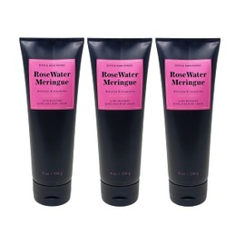 Rose Water Meringue Ultra Shea Body Cream Lot of 3 - Full Size