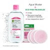 Kit Agua Micelar 700ml +3 Ecopads Reutilizables Garnier