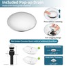 sagetta Waterfall Bathroom Sink Faucet Single Hole Faucet with Three