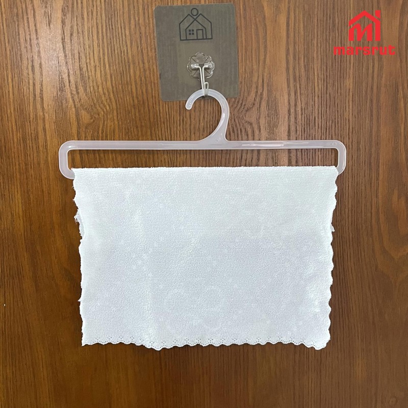 50 Packs Tea Towel Display Hanger, 10.7" Long Multifunctional Plastic