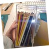 MERRYHAPY 2pcs Nordic Style Transparent Storage Box Multifunctional Lipstick Storage