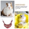 Taicols Small Pet Cage Hammock, Soft Pet Bed for Hanging,