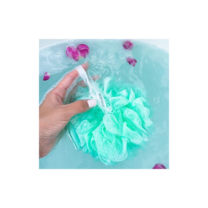 Ecotools Exfoliating Ecopouf (Pack of 6); Fine Netting Pouf; Rich