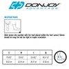 DonJoy DA161AV01-PNK-S Elastic Ankle for Sprain, Strain, Swelling, Arthritis, Easy