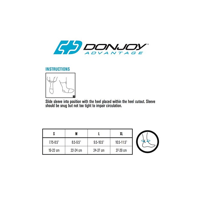 DonJoy DA161AV01-PNK-S Elastic Ankle for Sprain, Strain, Swelling, Arthritis, Easy