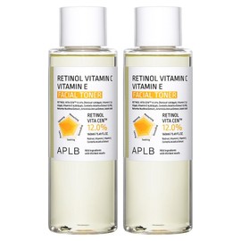 APLB Retinol Vitamin C Vitamin E Facial Toner, 2 packs, 160ml / APLB 레티놀 비타민C 비타민E 페이셜 토너, 2개, 160ml