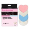 Bamboobies Nursing Pads, Ultra-Soft Velour, Reusable, Washable & Leak-Proof, 6