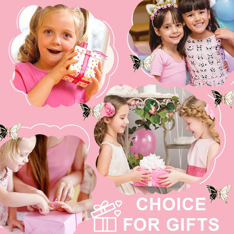 Asheyya 4PCS Friendship Bracelet, Adjustable Friendship Bracelets with Butterfly Pendant