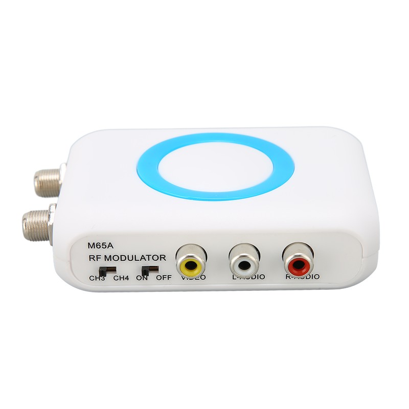 M65ANTSC RF Modulator Support AV Output Professional HD VHF Demodulator