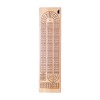Classics 3 Track Cribbage Board Game, One Color