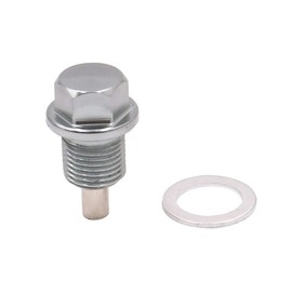 MACHSWON M14 x 1.25mm Thread Gray Magnetic Auto Car Oil Pan Drain Bolt Kit w Washer