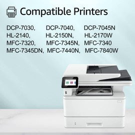 greencycle (4 Toner,4 Drum Compatible Toner Cartridge and Drum Unit Replacement for TN360 TN330 DR360 DR-360 High Yield Compatible with Brother HL-2170w HL-2140 MFC-7340 MFC-7340 DCP-7040 Printer