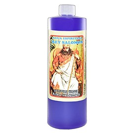 1 BOTTLE KING SOLOMON SPIRITUAL WATER-REY SALOMON AGUA ESPIRITUAL 16OZ - MAGICK PAGAN
