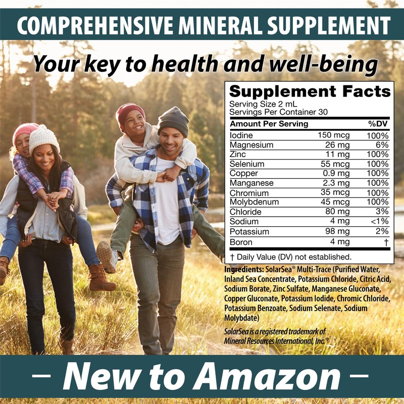 Trace Mineral Complex | Full Spectrum Minerals | Ionic Liquid